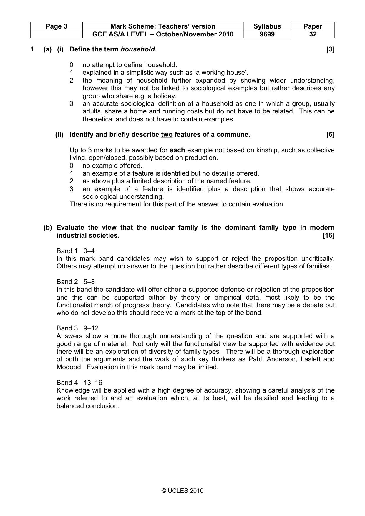Mark scheme, page 3 of 14