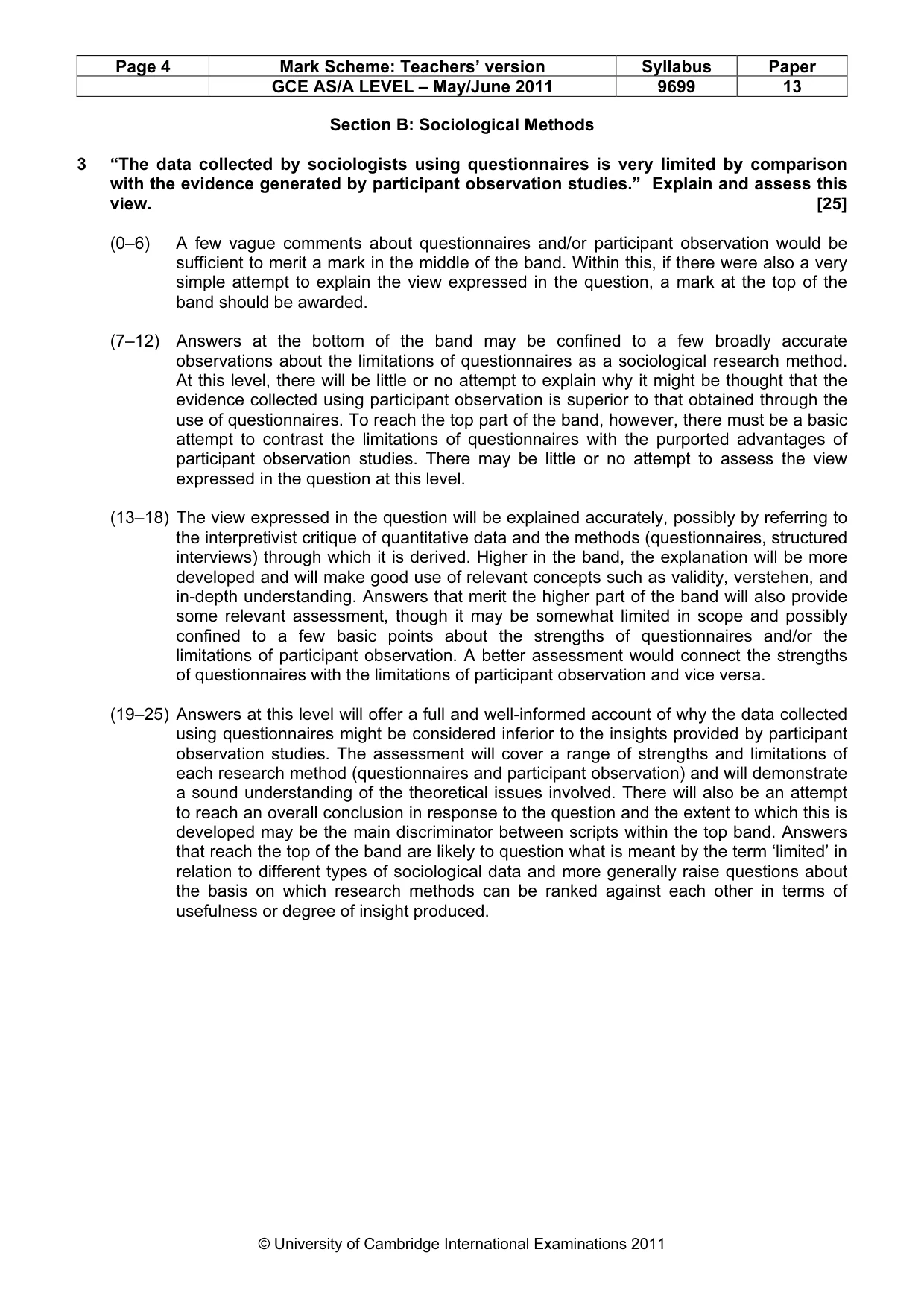 Mark scheme, page 4 of 7