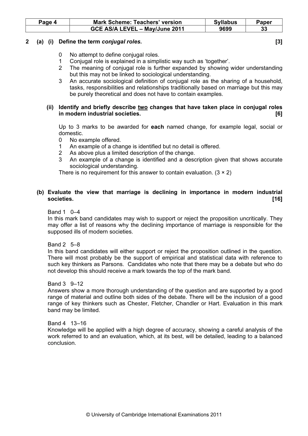 Mark scheme, page 4 of 14