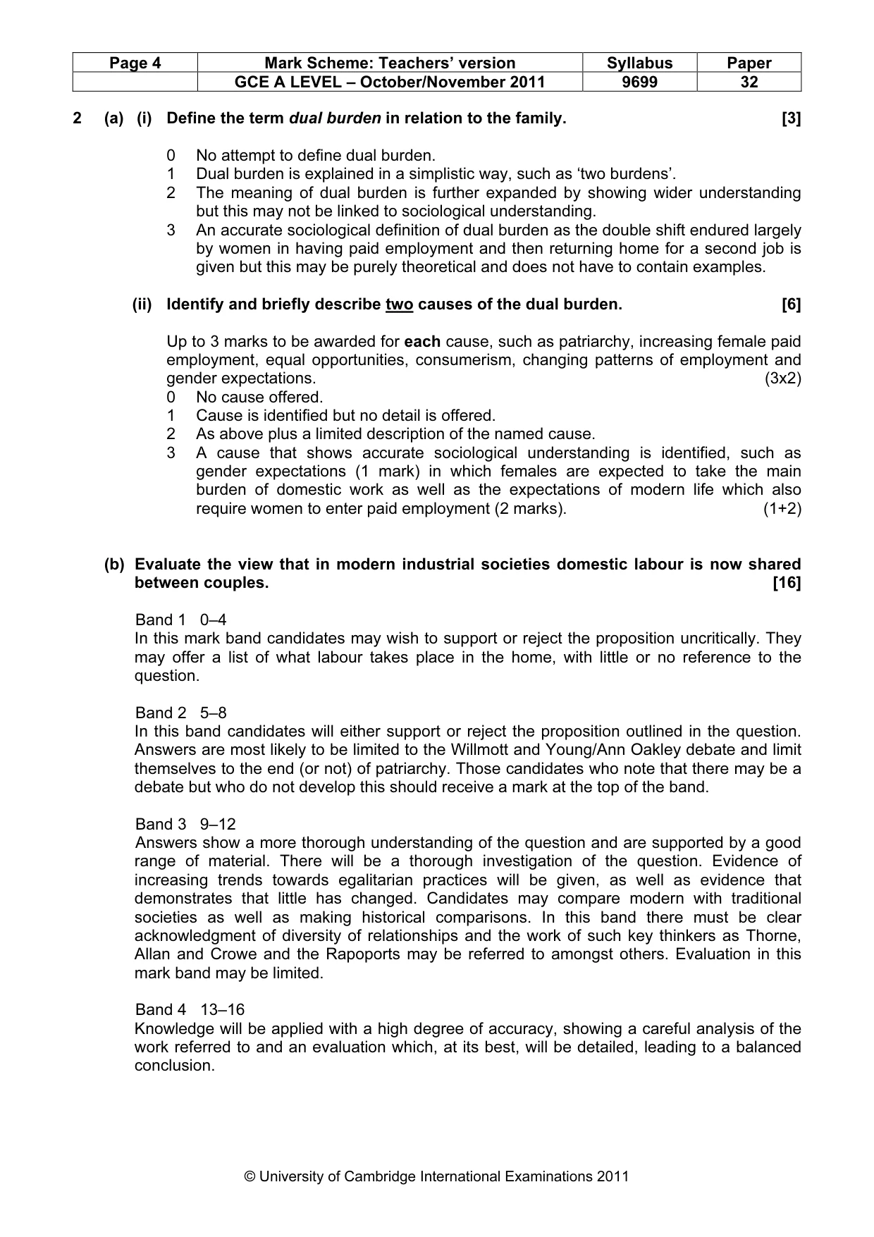 Mark scheme, page 4 of 14