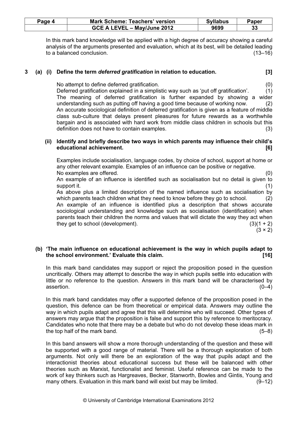 Mark scheme, page 4 of 14
