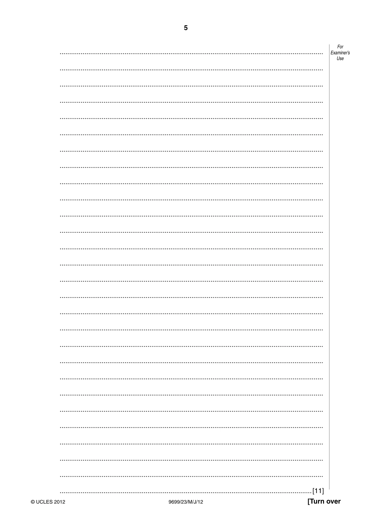 Cambridge A Level Sociology 9699 2012 May/June Paper 2 · Variant 3 question paper, page 5 of 16