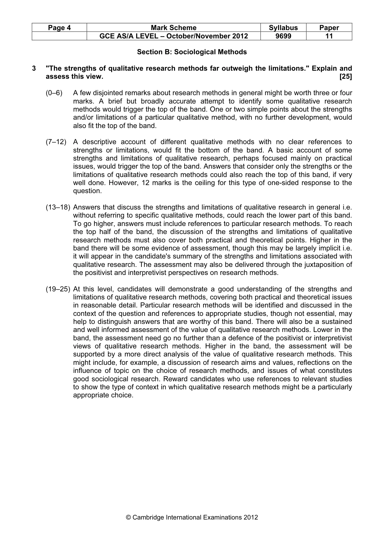 Mark scheme, page 4 of 7