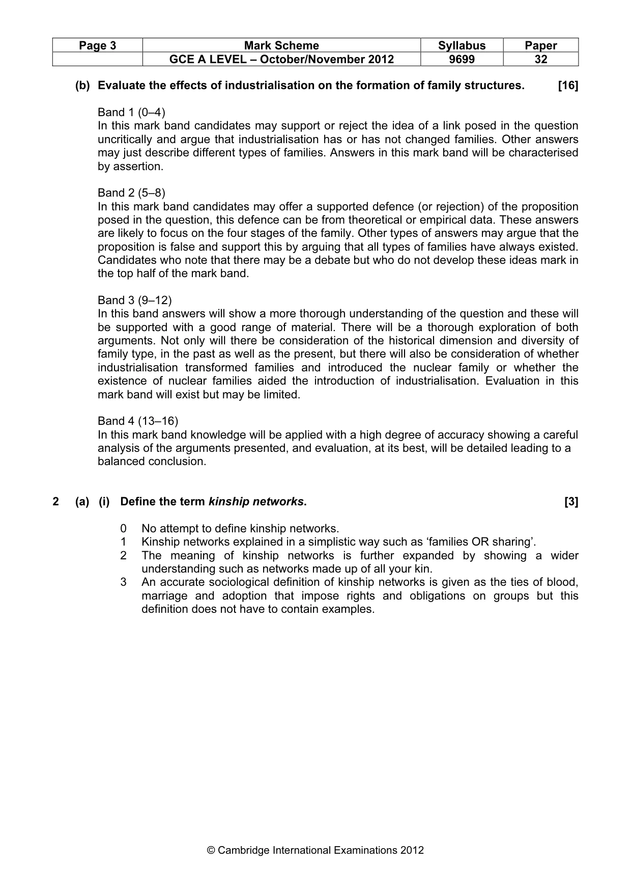 Mark scheme, page 3 of 19