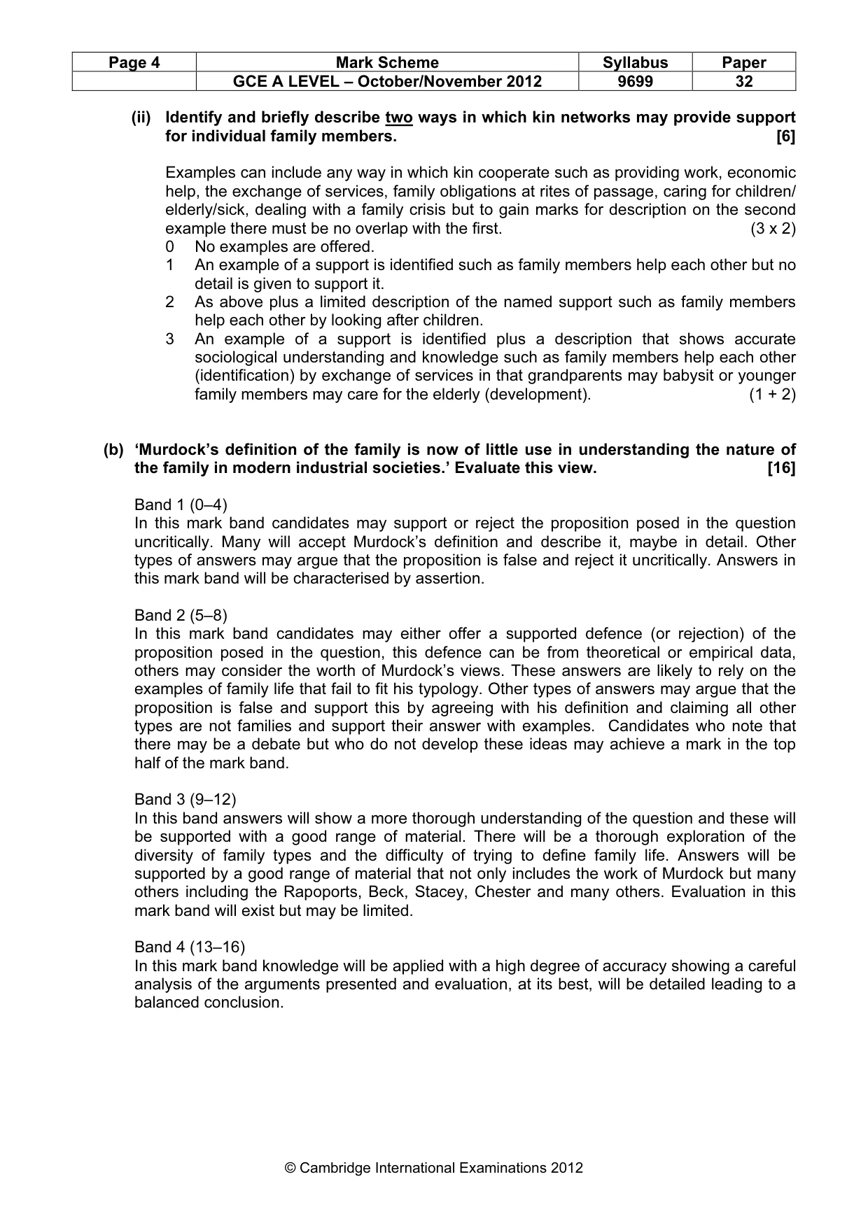 Mark scheme, page 4 of 19