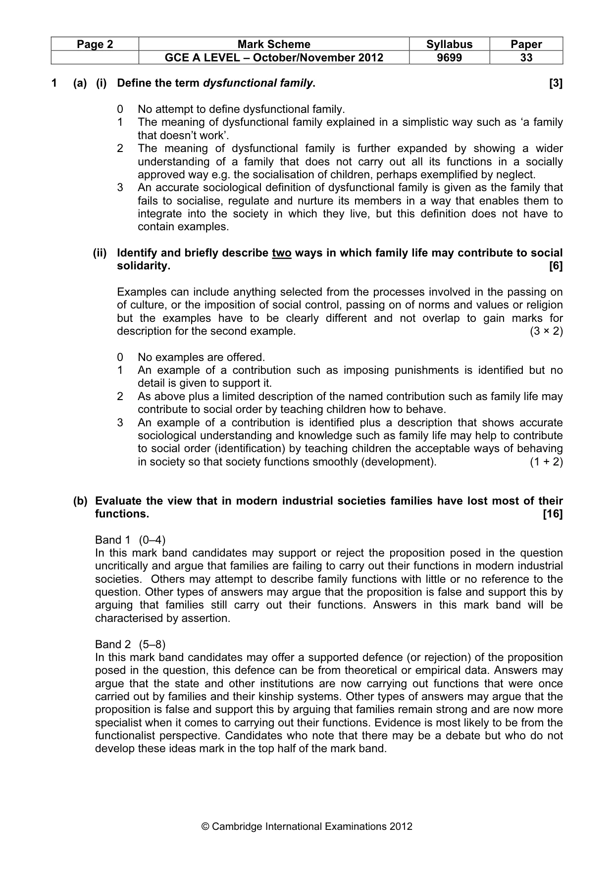 Mark scheme, page 2 of 16