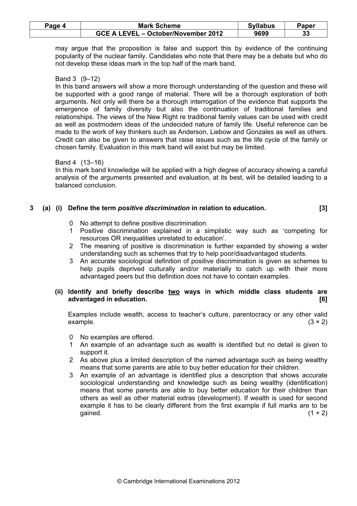 Mark scheme, page 4 of 16