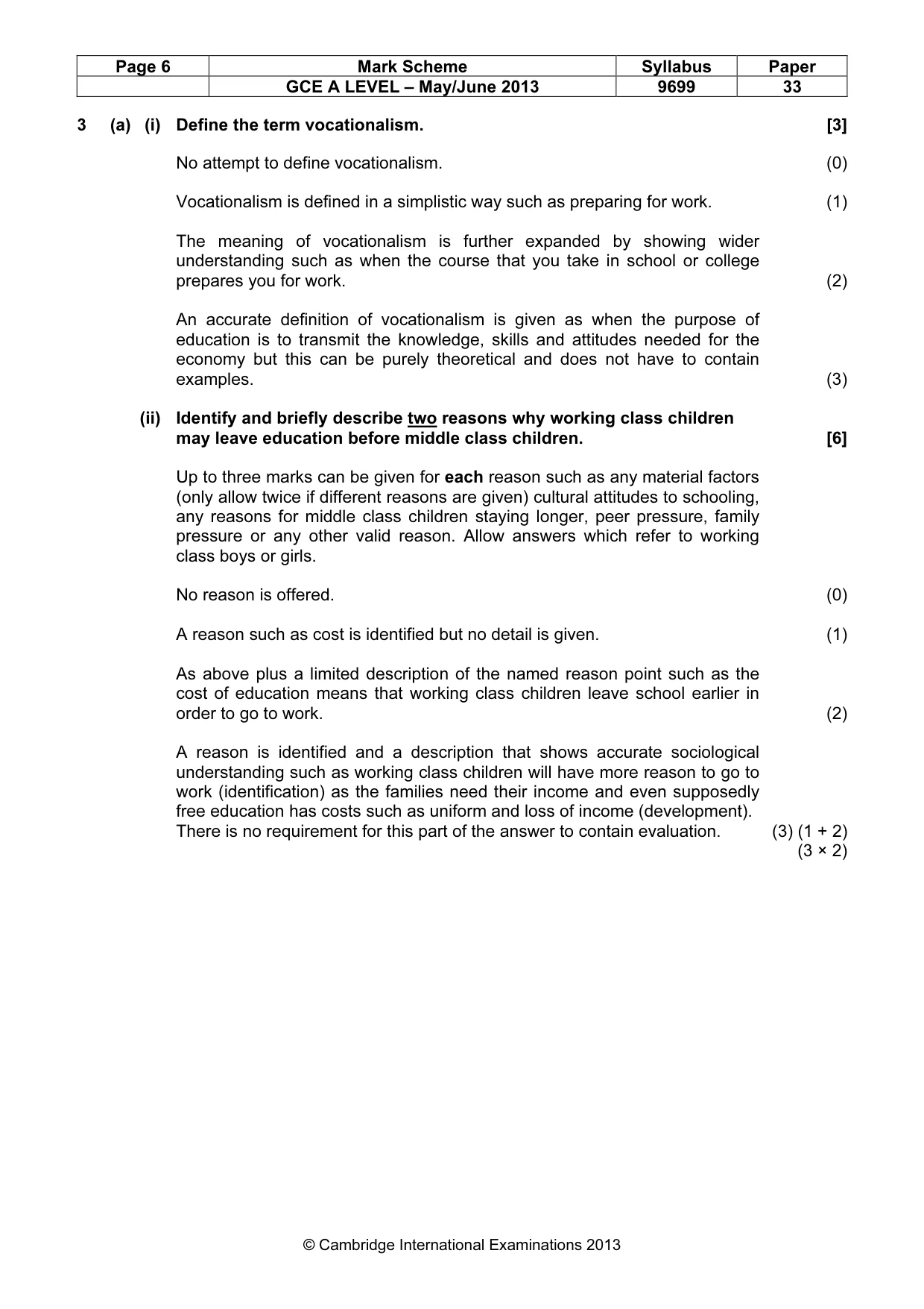 Mark scheme, page 6 of 25