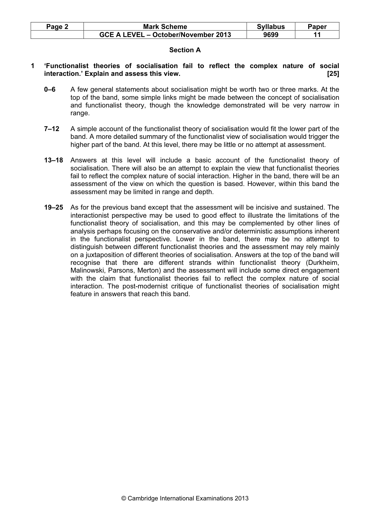 Mark scheme, page 2 of 7