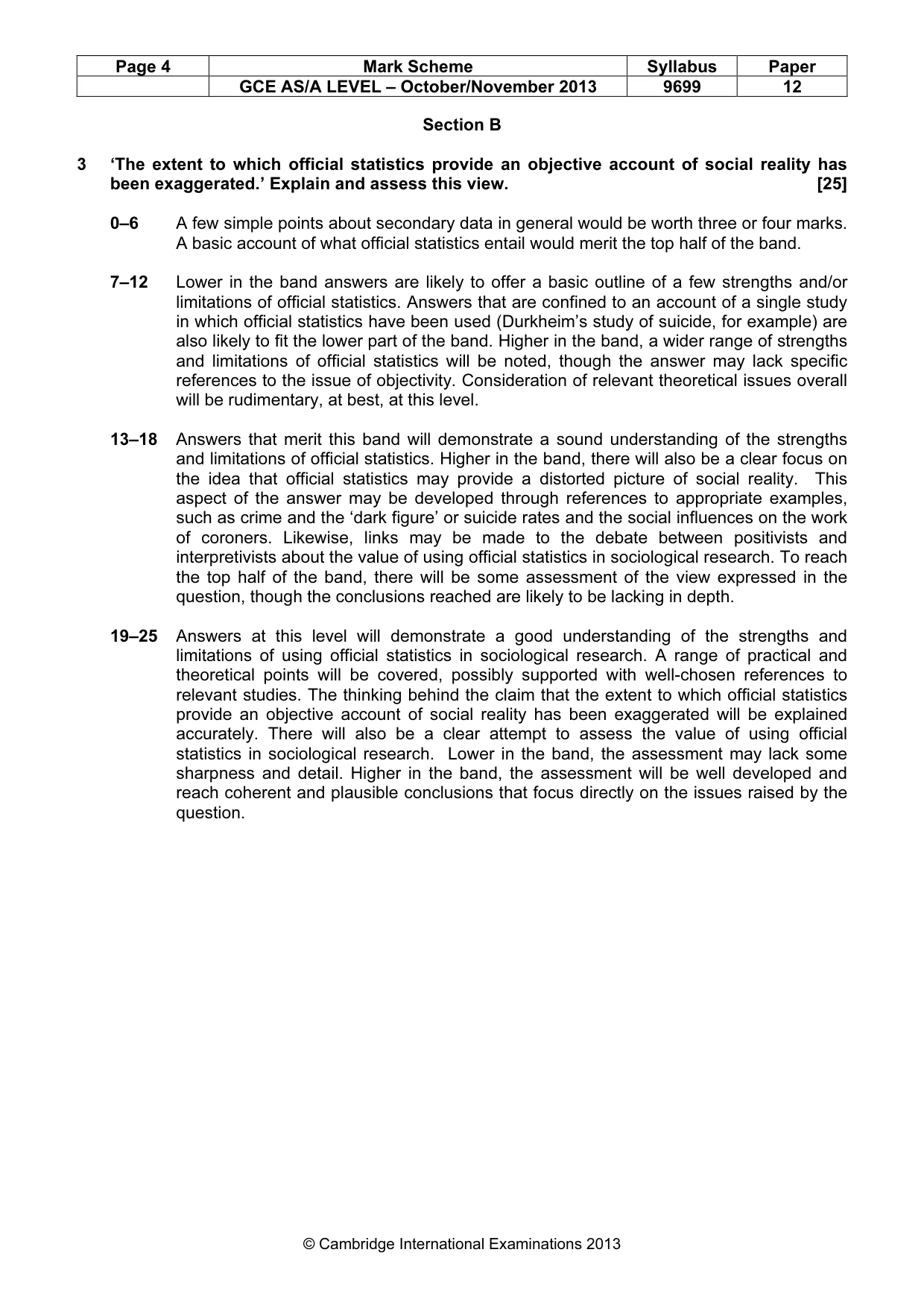 Mark scheme, page 4 of 7