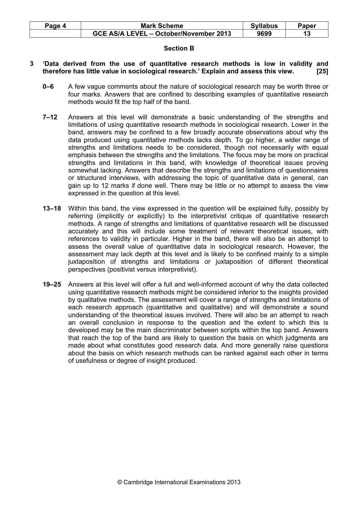 Mark scheme, page 4 of 7