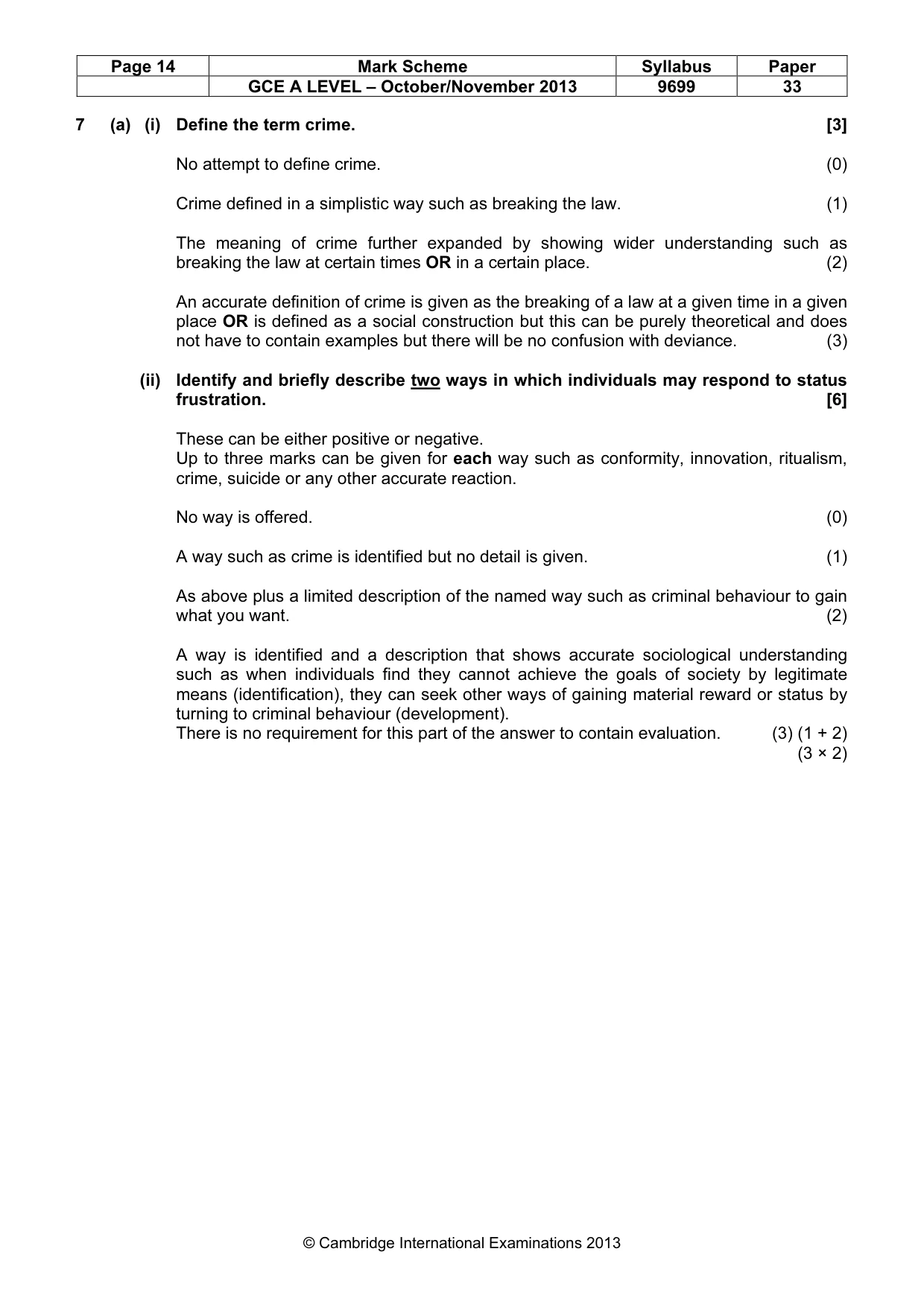 Mark scheme, page 14 of 25