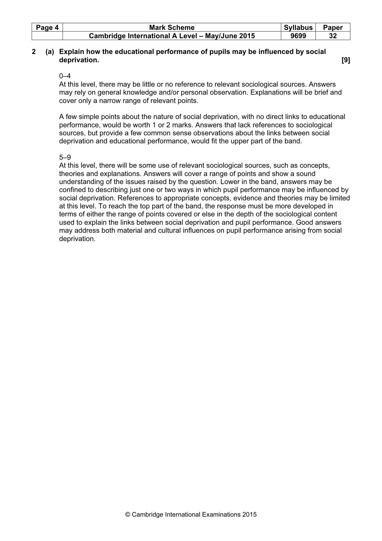 Mark scheme, page 4 of 17