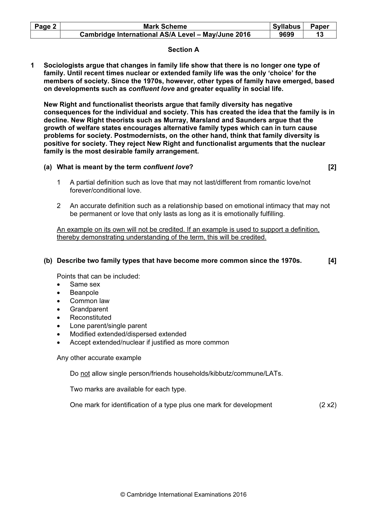 Mark scheme, page 2 of 8