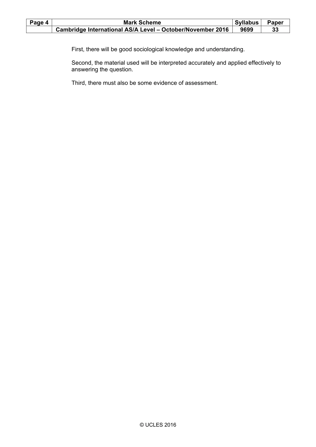 Mark scheme, page 4 of 13