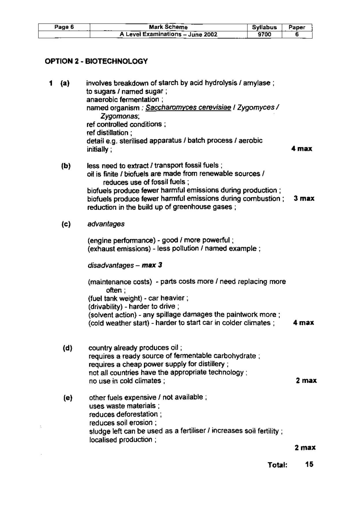 Mark scheme, page 7 of 18