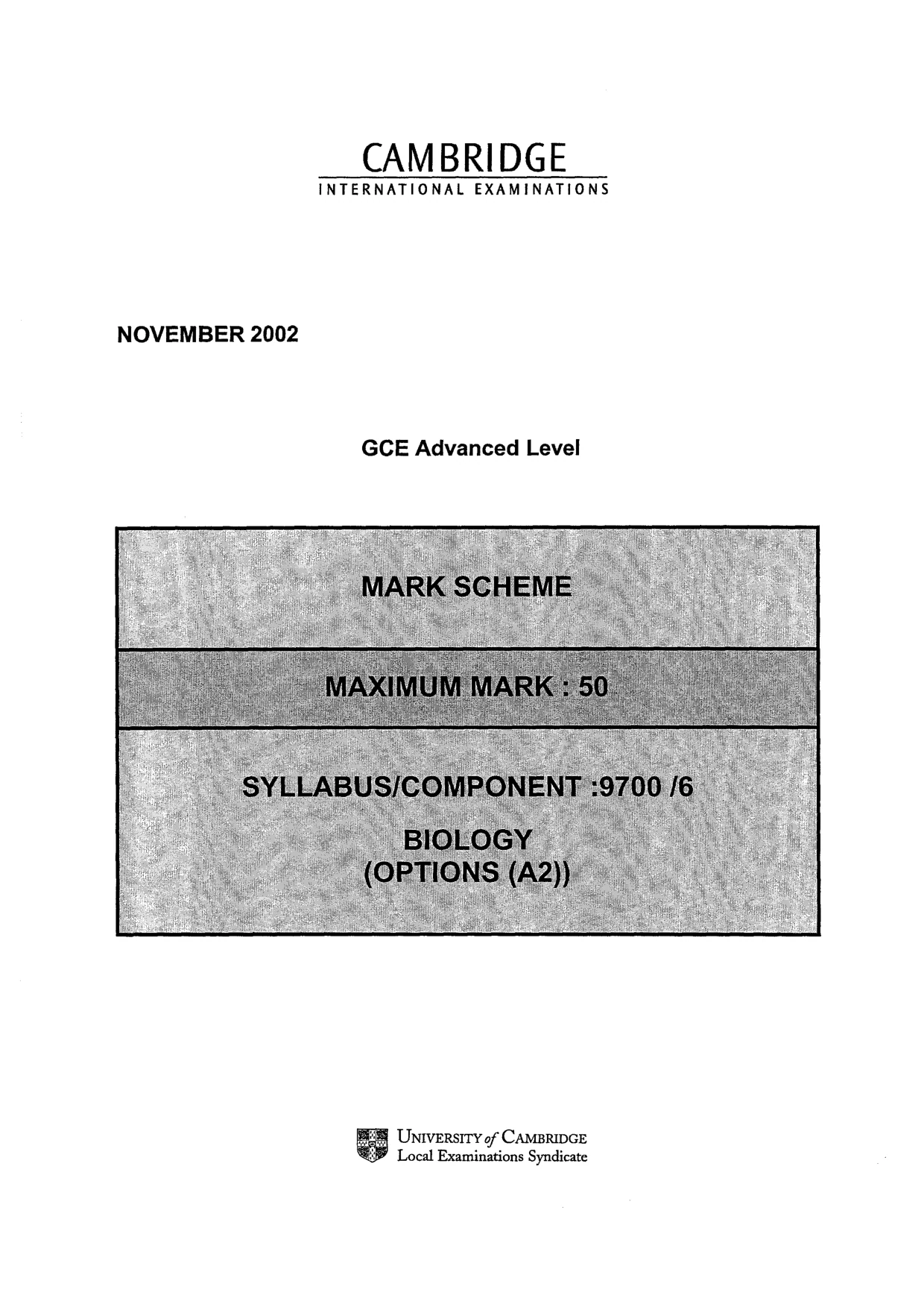 Mark scheme, page 1 of 17