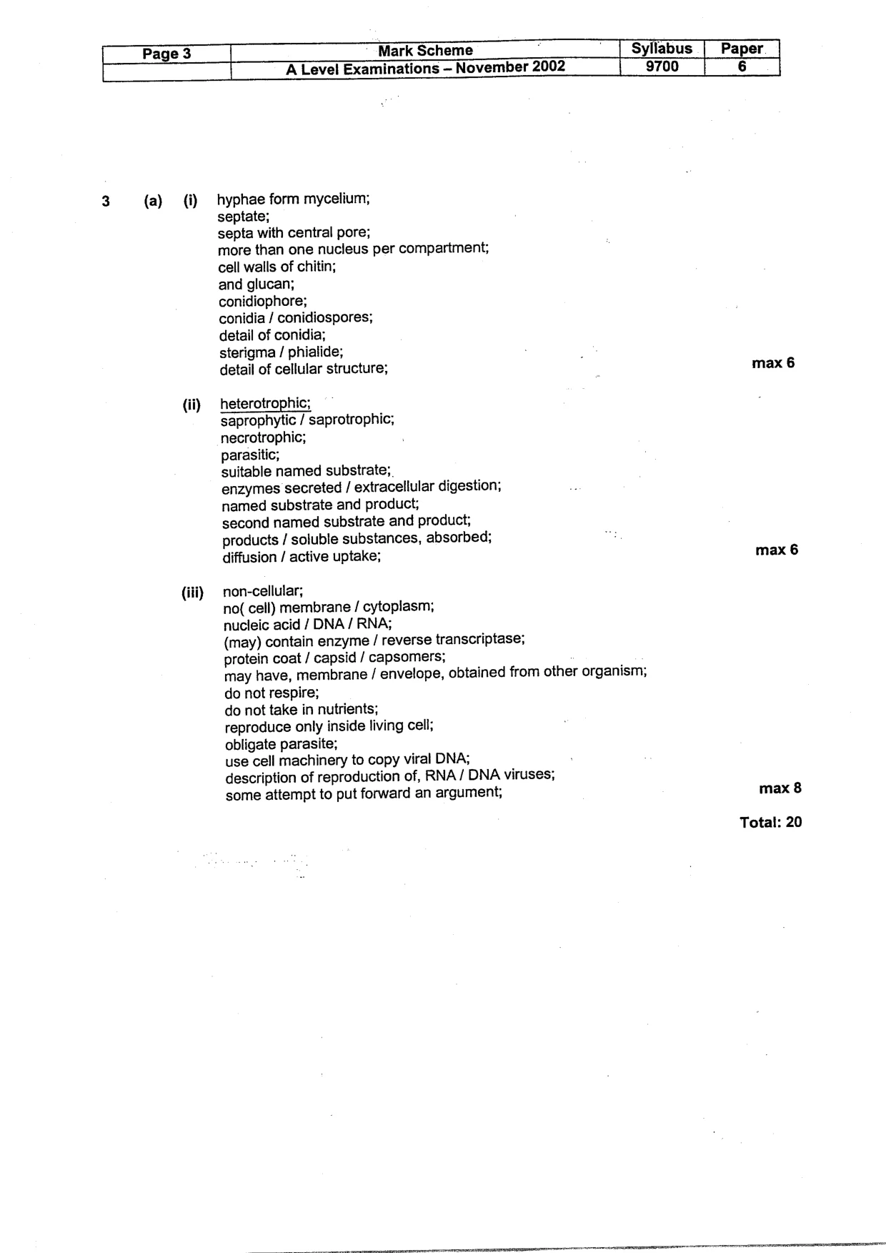 Mark scheme, page 4 of 17