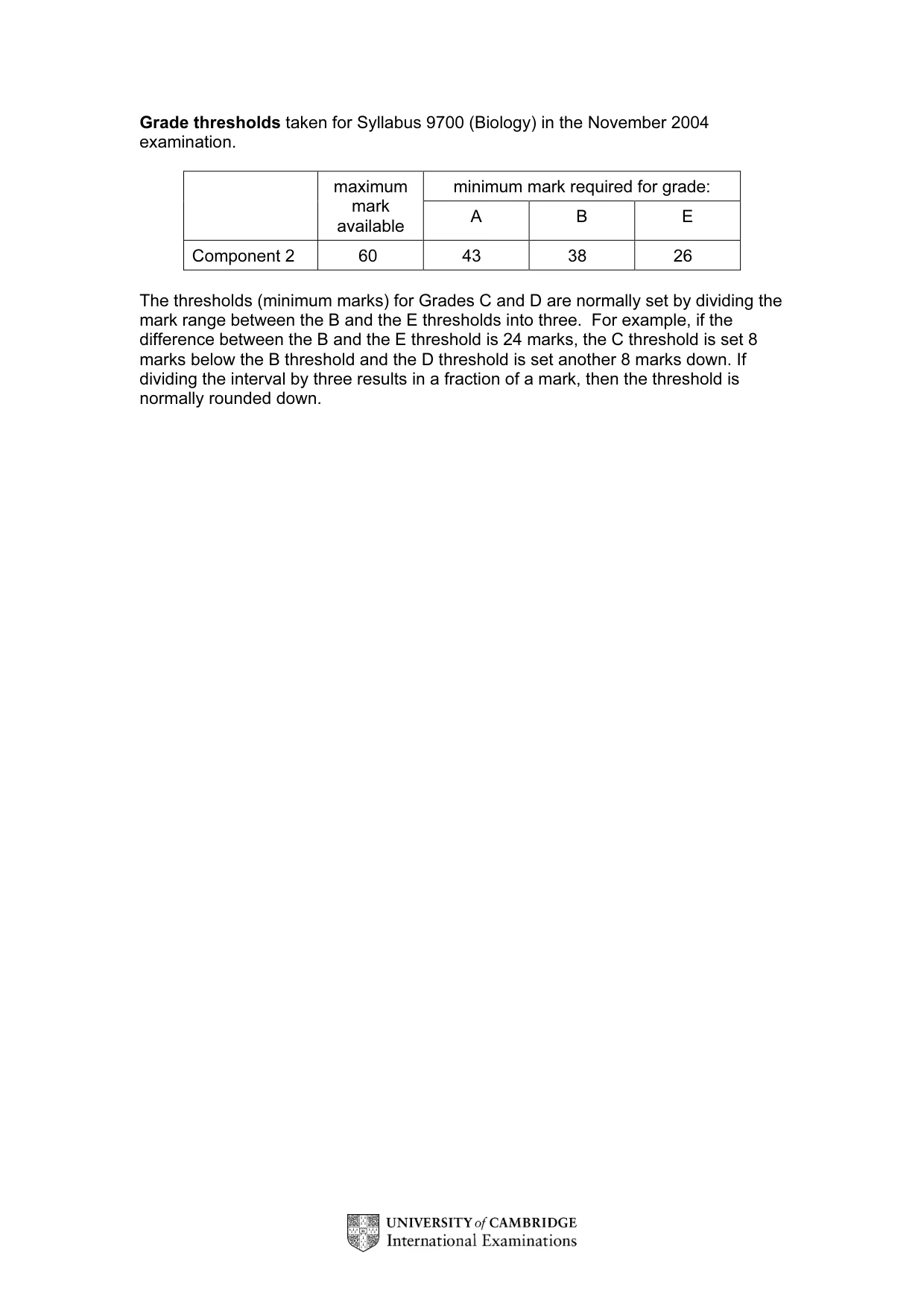 Mark scheme, page 2 of 9