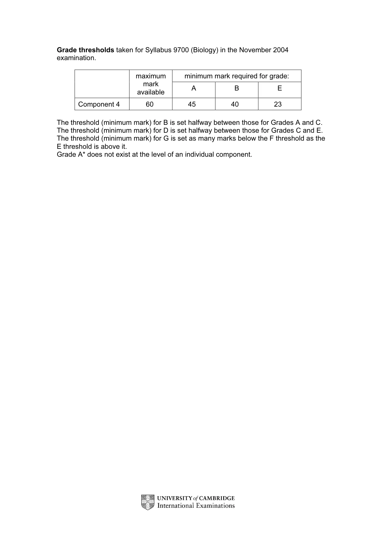 Mark scheme, page 2 of 9