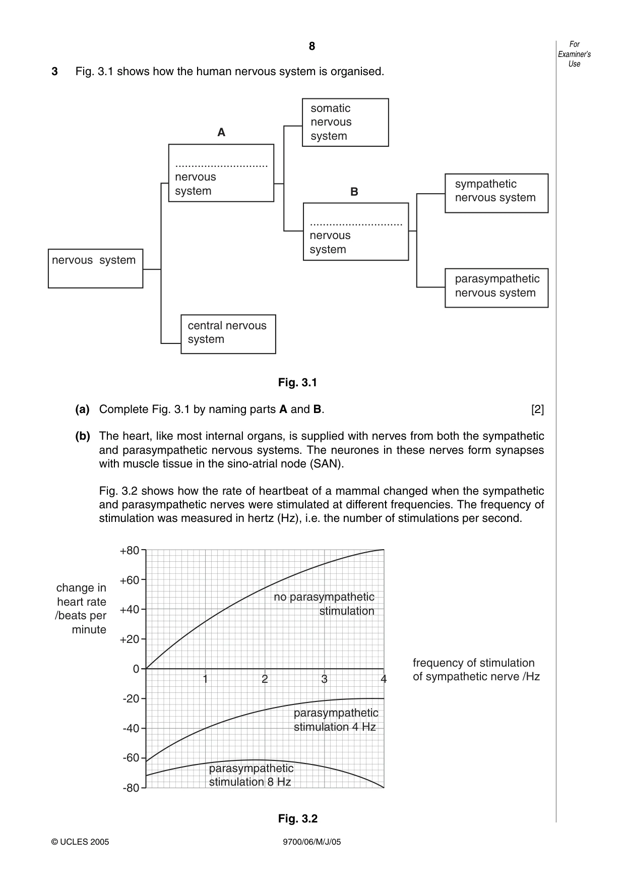 Cambridge A Level Biology 9700 2005 May/June Paper 6 · Variant 1 question paper, page 8 of 36