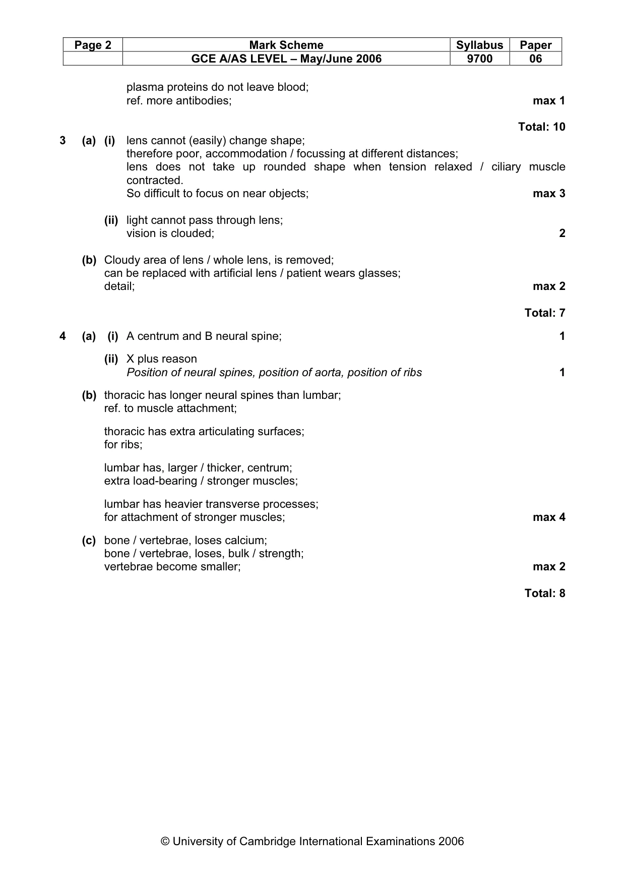 Mark scheme, page 3 of 13