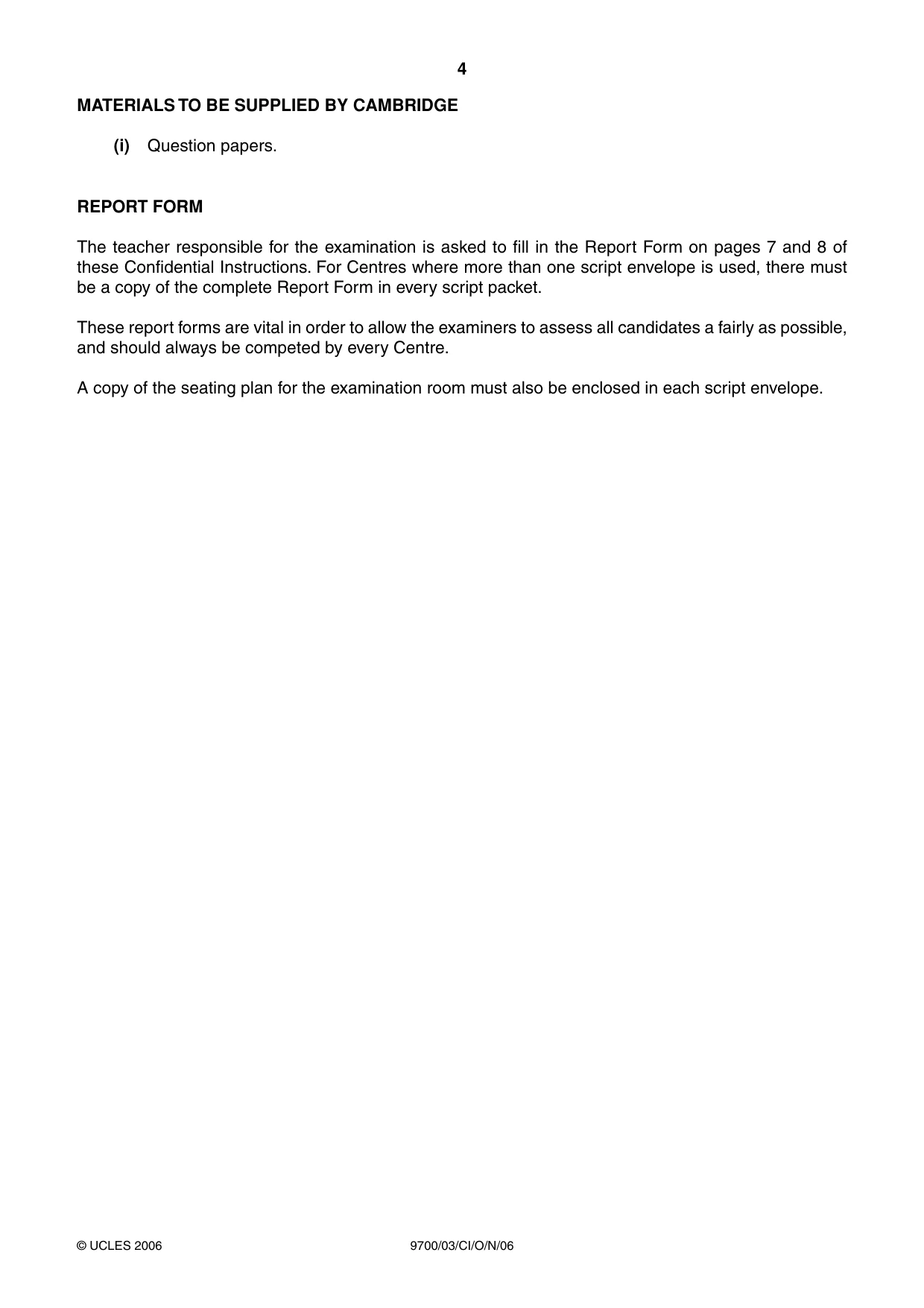Cambridge A Level Biology 9700 2006 Oct/Nov Paper 3 · Variant 1 question paper, page 4 of 8