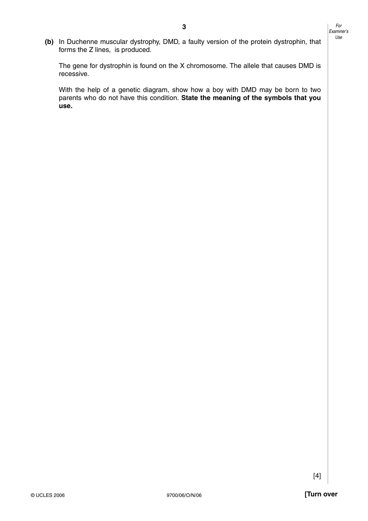 Cambridge A Level Biology 9700 2006 Oct/Nov Paper 6 · Variant 1 question paper, page 3 of 36