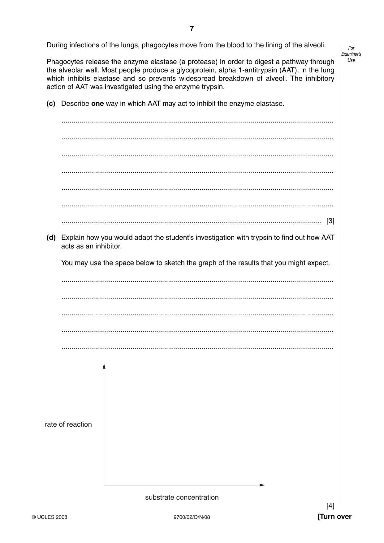 Cambridge A Level Biology 9700 2008 Oct/Nov Paper 2 · Variant 1 question paper, page 20 of 29