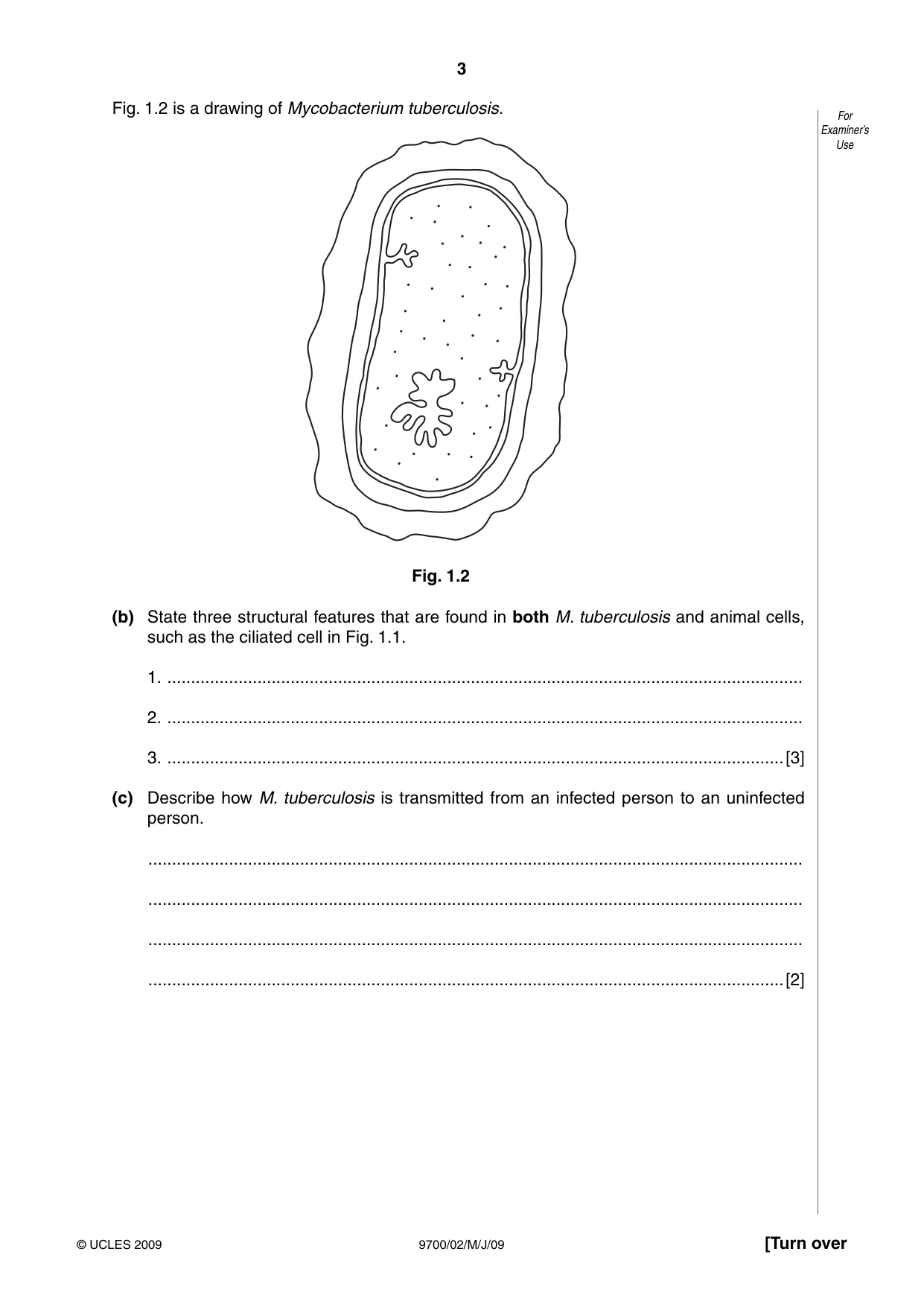 Cambridge A Level Biology 9700 2009 May/June Paper 2 · Variant 1 question paper, page 4 of 41