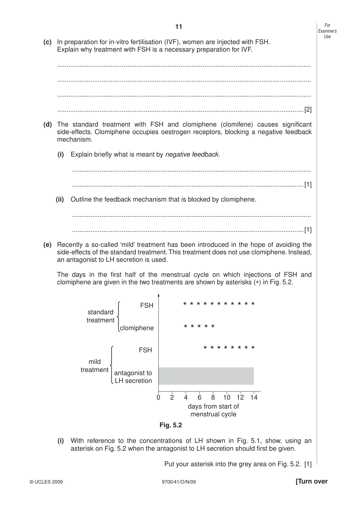 Cambridge A Level Biology 9700 2009 Oct/Nov Paper 4 · Variant 1 question paper, page 11 of 24