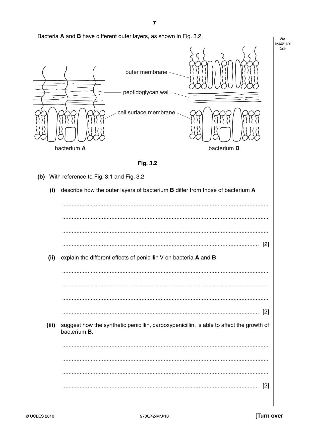 Cambridge A Level Biology 9700 2010 May/June Paper 4 · Variant 2 question paper, page 7 of 24
