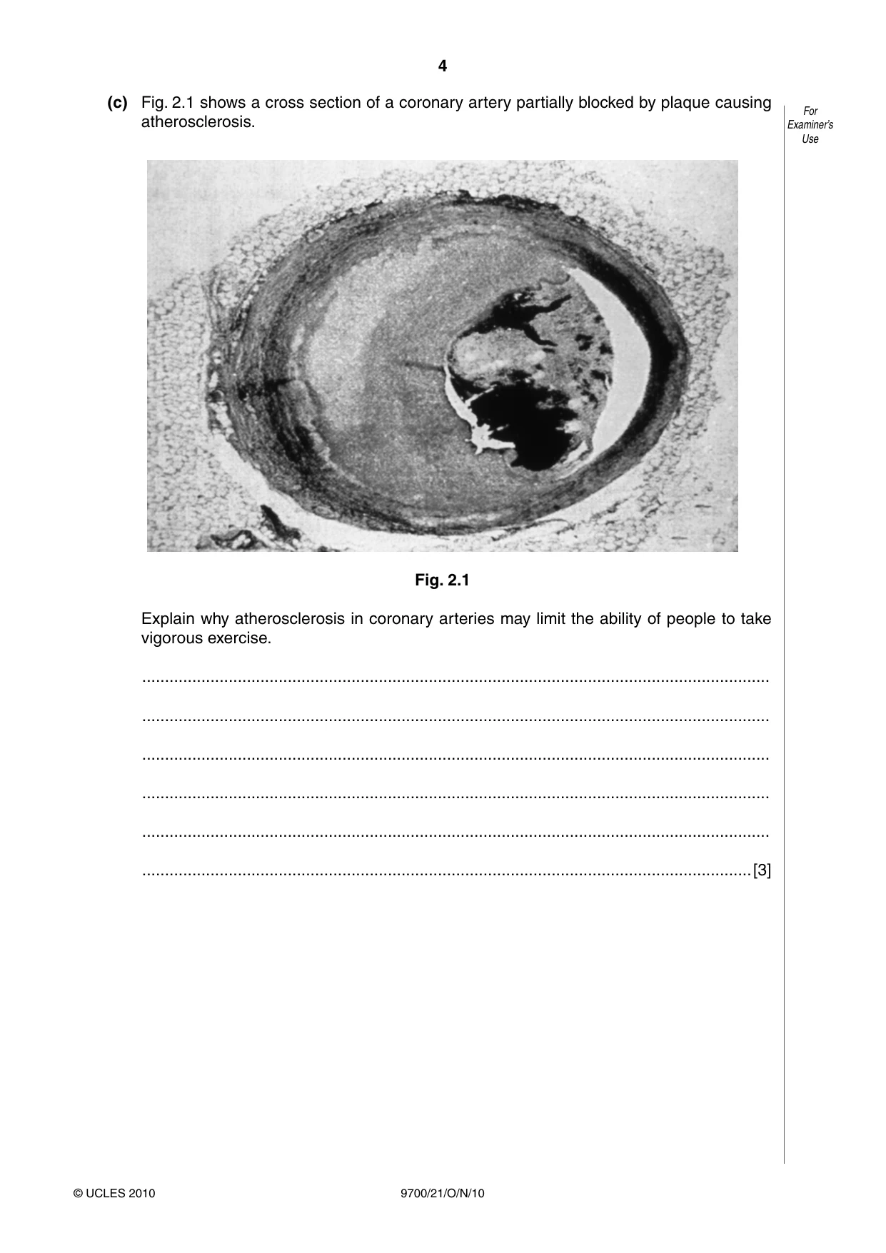 Cambridge A Level Biology 9700 2010 Oct/Nov Paper 2 · Variant 1 question paper, page 4 of 16
