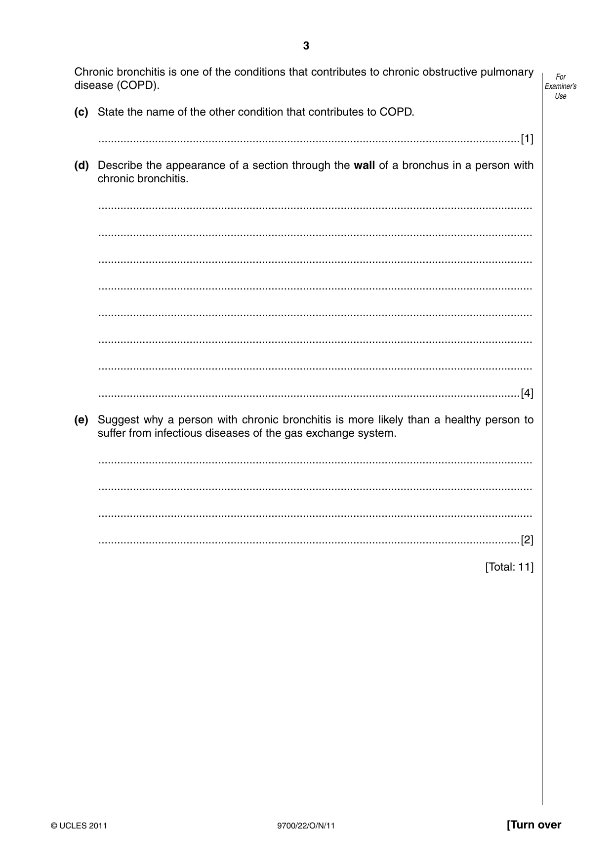 Cambridge A Level Biology 9700 2011 Oct/Nov Paper 2 · Variant 2 question paper, page 3 of 12