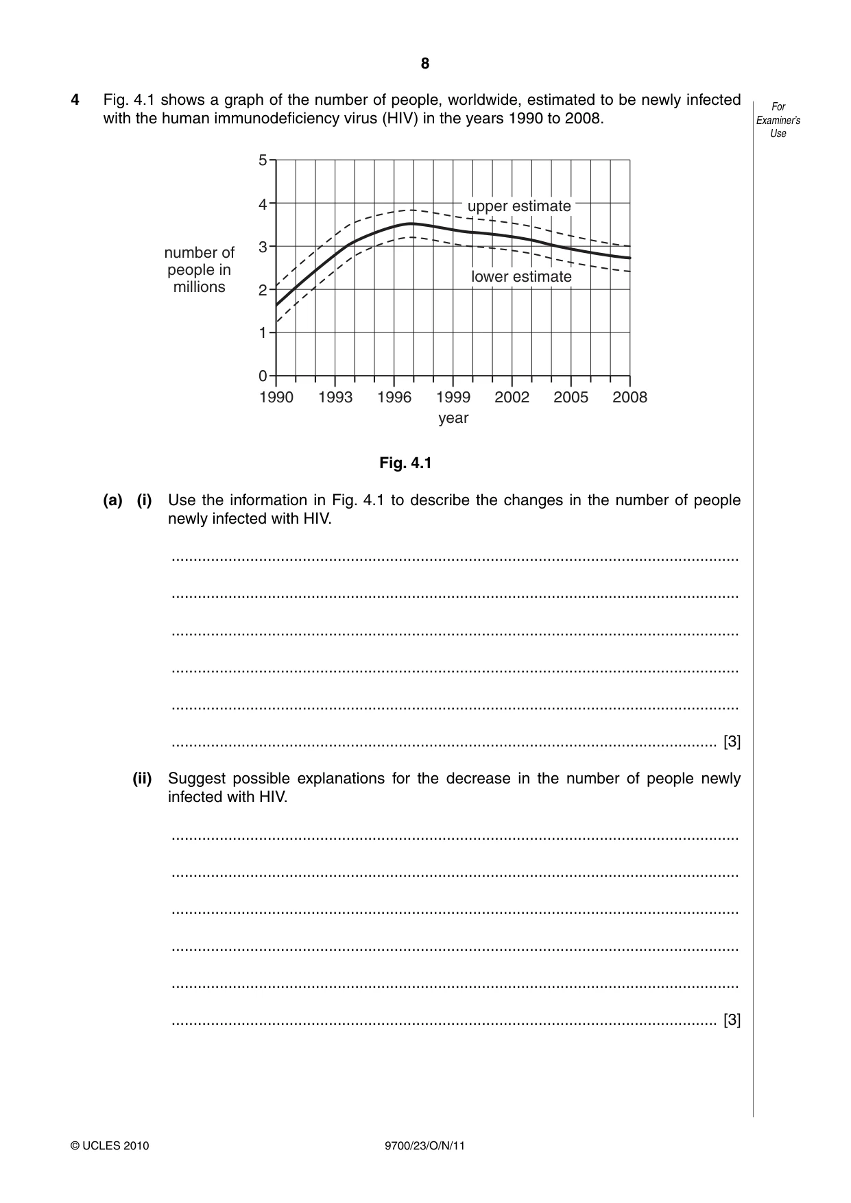 Cambridge A Level Biology 9700 2011 Oct/Nov Paper 2 · Variant 3 question paper, page 8 of 16