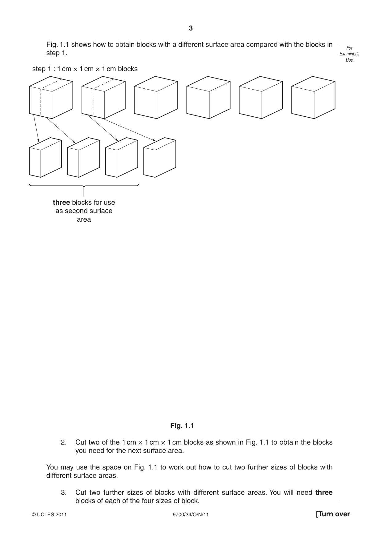 Cambridge A Level Biology 9700 2011 Oct/Nov Paper 3 · Variant 4 question paper, page 3 of 12