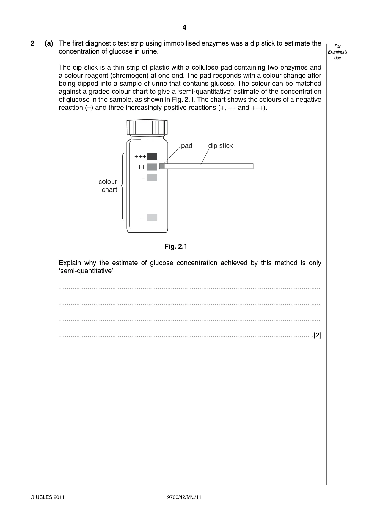 Cambridge A Level Biology 9700 2011 Oct/Nov Paper 4 · Variant 2 question paper, page 4 of 24