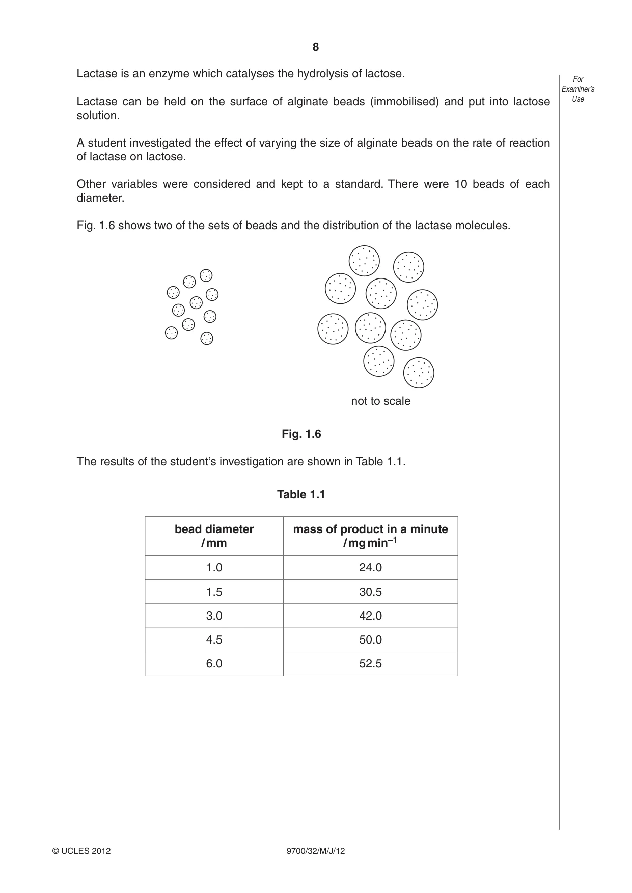 Cambridge A Level Biology 9700 2012 May/June Paper 3 · Variant 2 question paper, page 8 of 16
