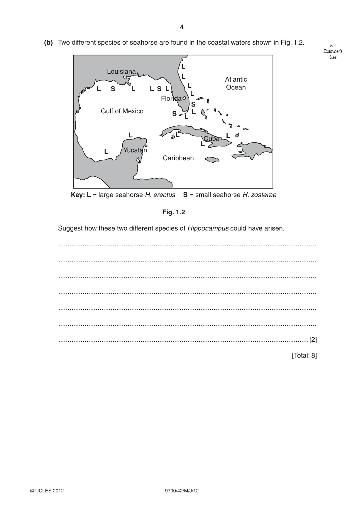 Cambridge A Level Biology 9700 2012 May/June Paper 4 · Variant 2 question paper, page 4 of 28