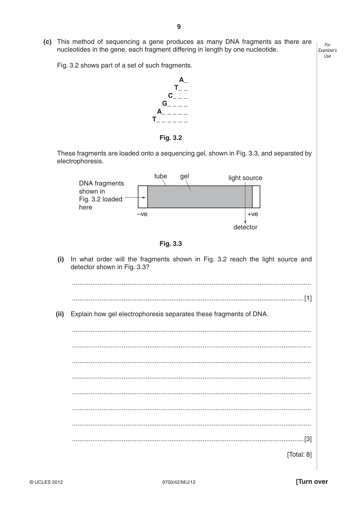 Cambridge A Level Biology 9700 2012 May/June Paper 4 · Variant 2 question paper, page 9 of 28