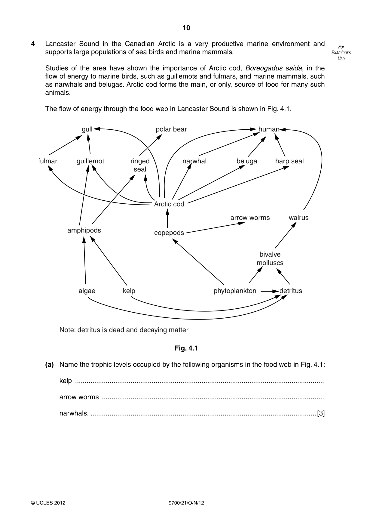 Cambridge A Level Biology 9700 2012 Oct/Nov Paper 2 · Variant 1 question paper, page 10 of 16
