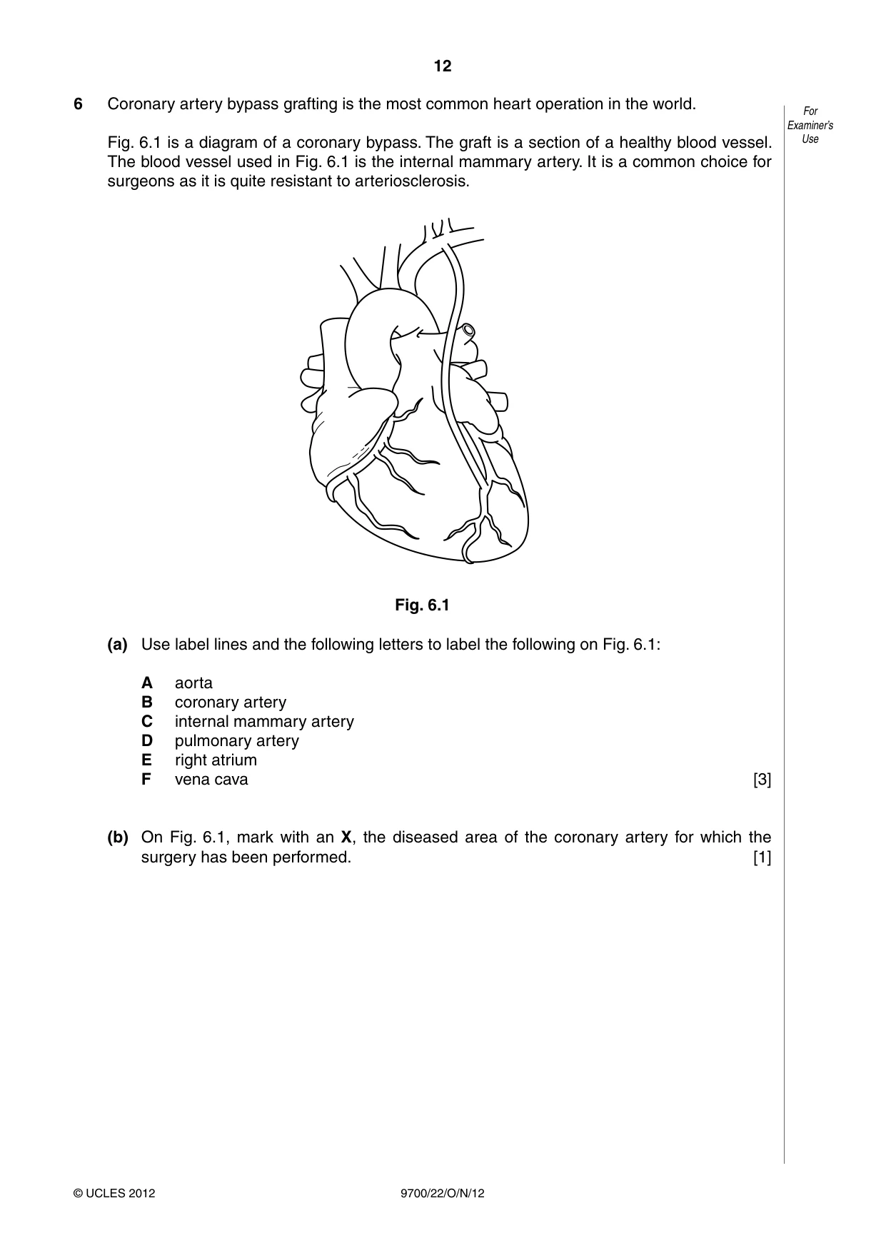 Cambridge A Level Biology 9700 2012 Oct/Nov Paper 2 · Variant 2 question paper, page 12 of 16