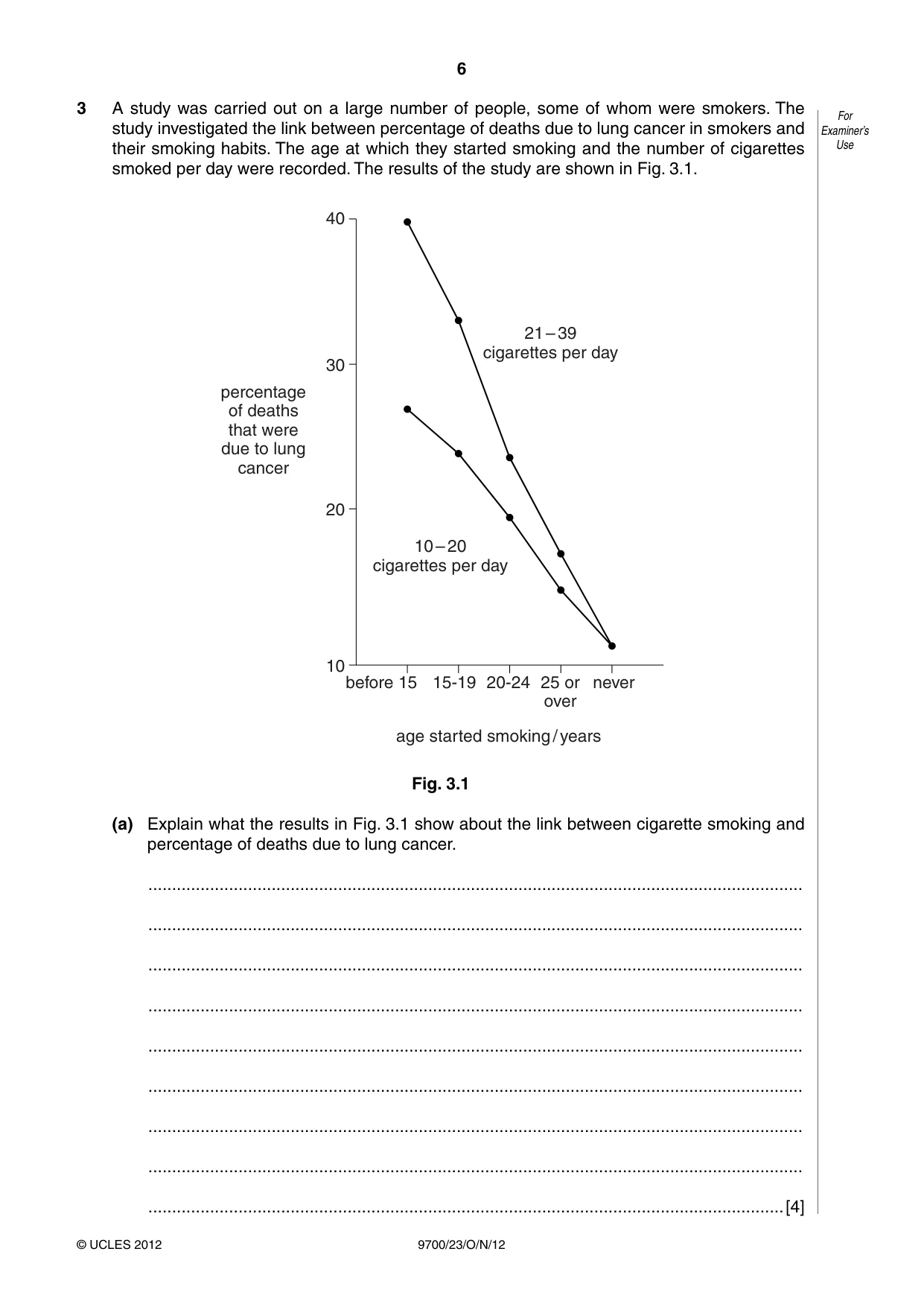 Cambridge A Level Biology 9700 2012 Oct/Nov Paper 2 · Variant 3 question paper, page 6 of 16