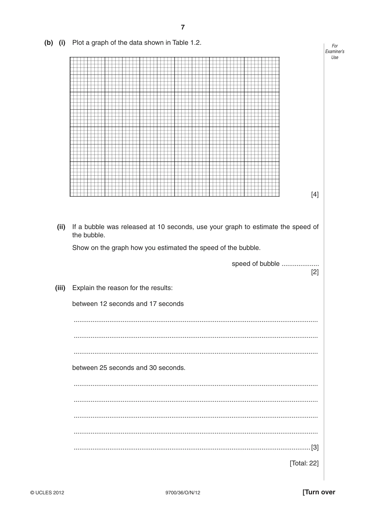 Cambridge A Level Biology 9700 2012 Oct/Nov Paper 3 · Variant 6 question paper, page 7 of 12