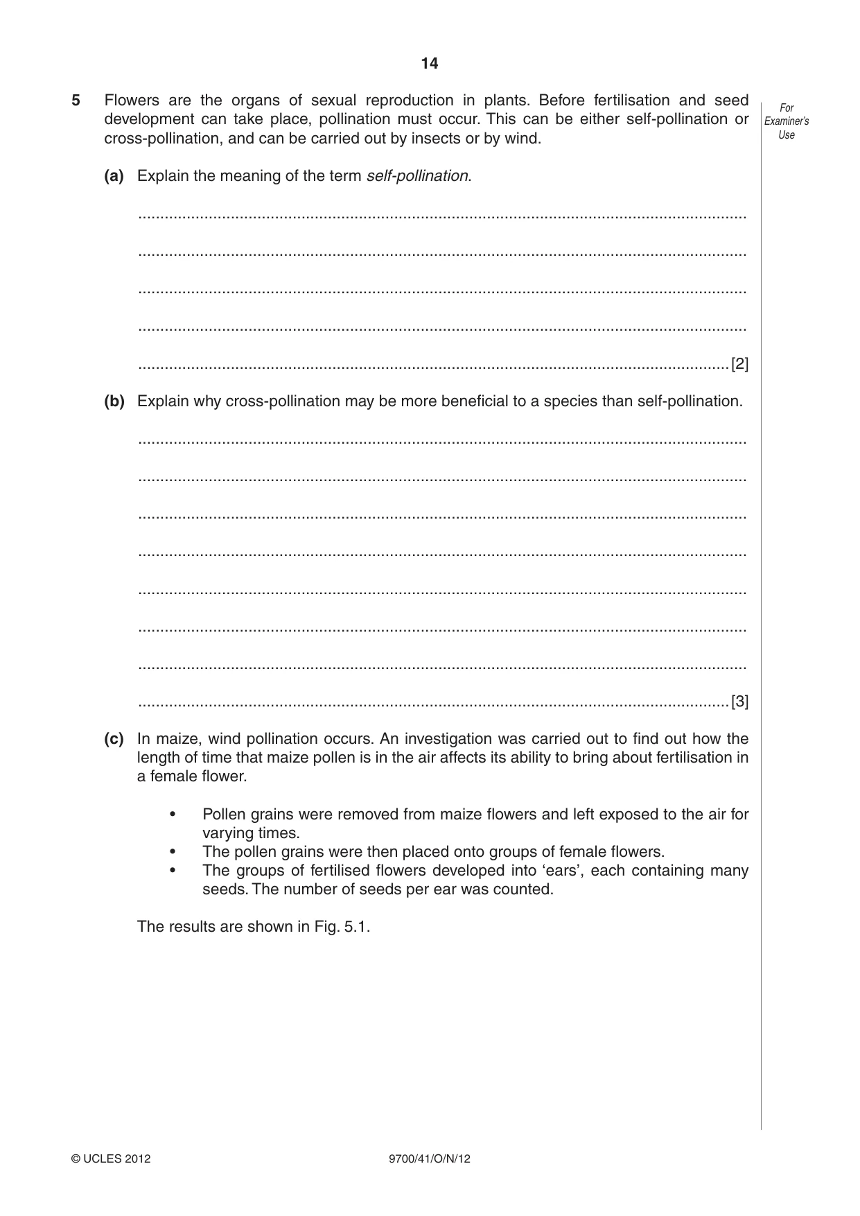 Cambridge A Level Biology 9700 2012 Oct/Nov Paper 4 · Variant 1 question paper, page 14 of 24