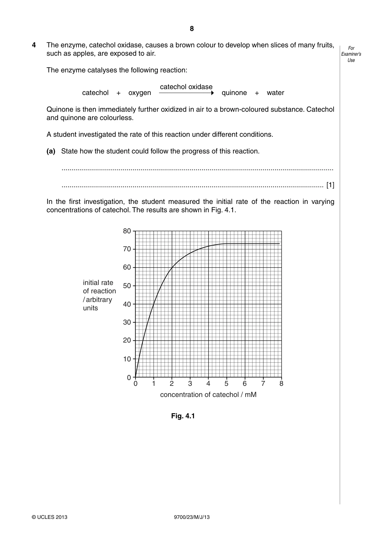 Cambridge A Level Biology 9700 2013 May/June Paper 2 · Variant 3 question paper, page 8 of 12