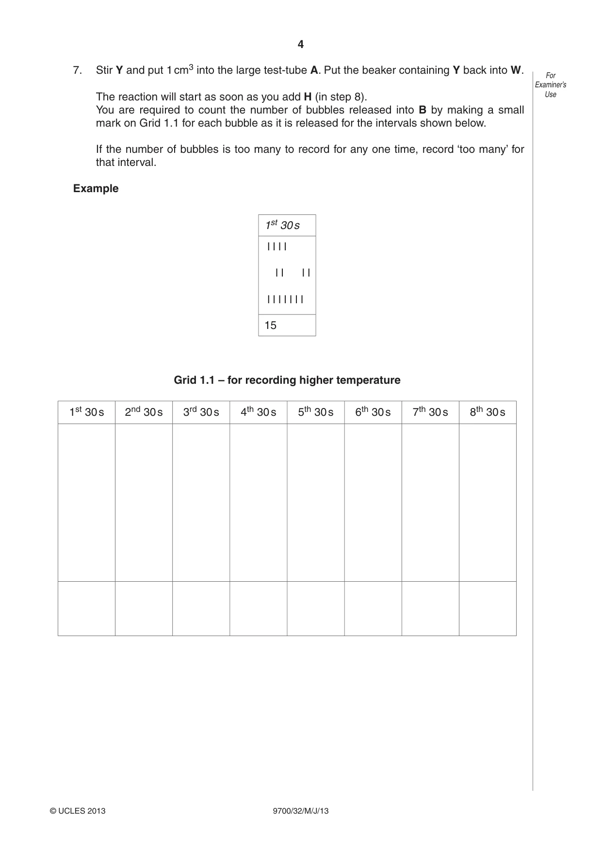 Cambridge A Level Biology 9700 2013 May/June Paper 3 · Variant 2 question paper, page 4 of 16