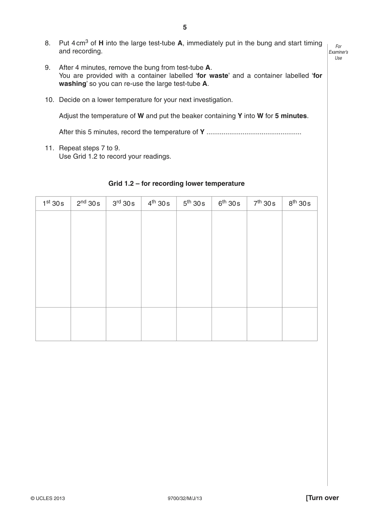 Cambridge A Level Biology 9700 2013 May/June Paper 3 · Variant 2 question paper, page 5 of 16