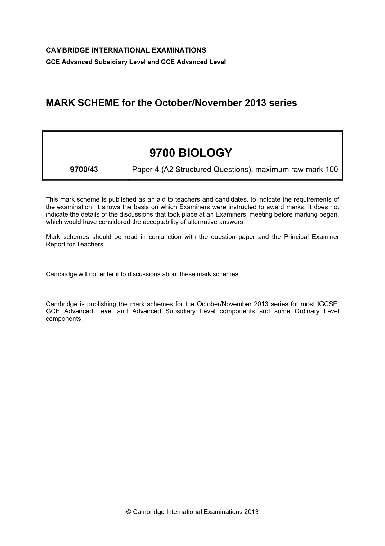 Mark scheme, page 1 of 12