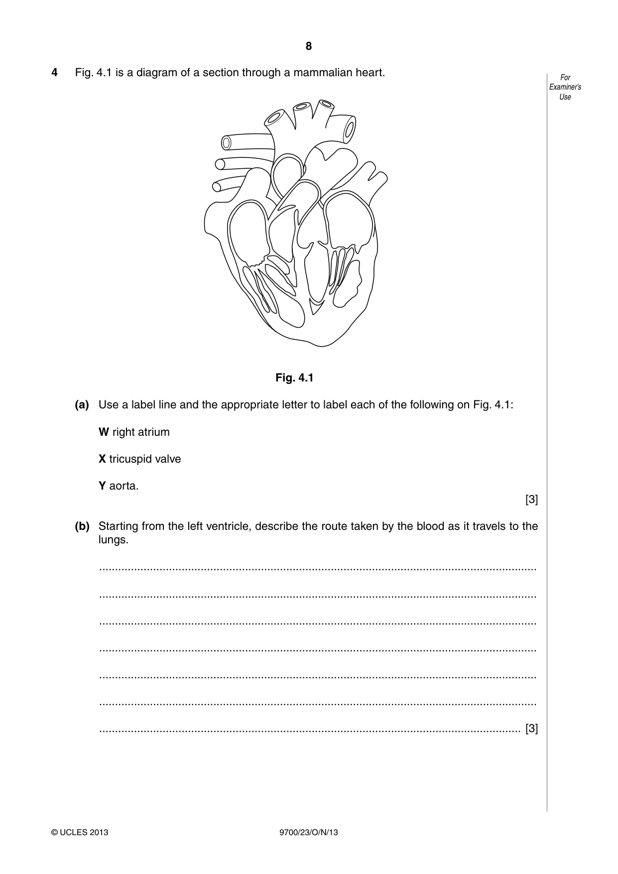 Cambridge A Level Biology 9700 2013 Oct/Nov Paper 2 · Variant 3 question paper, page 8 of 12